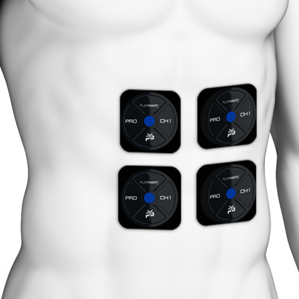 Mid-Back / Erector Spinalis Electrode Pad Placement for EMS & TENS